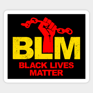 Black Lives Matter 2 (for Dark Shirts) Magnet